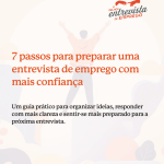 Capa do ebook 7 passos preparar entrevista emprego